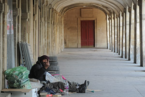homeless in paris